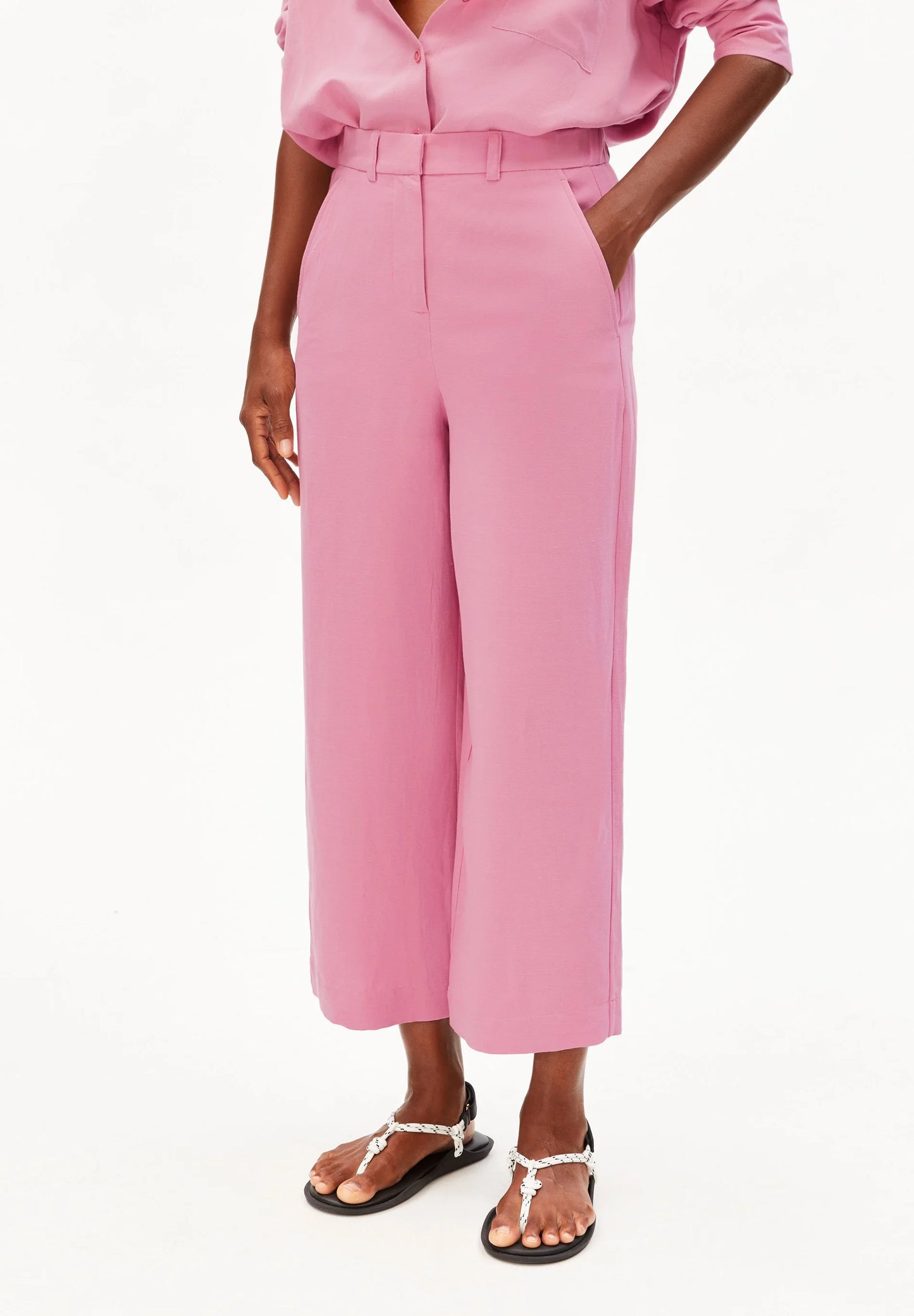 Armedangels Hose Caarnus Lino Leinen-Mix