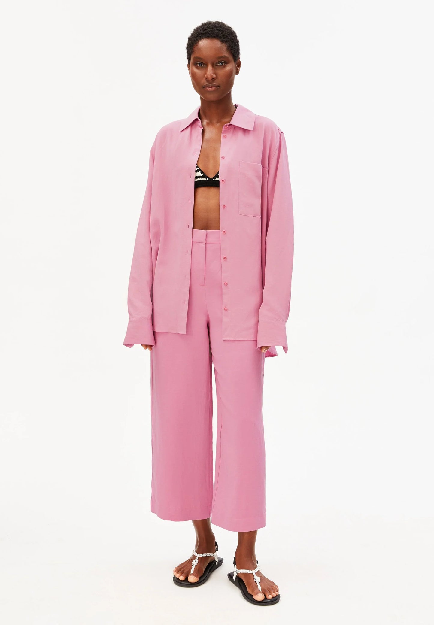 Armedangels Hose Caarnus Lino Leinen-Mix