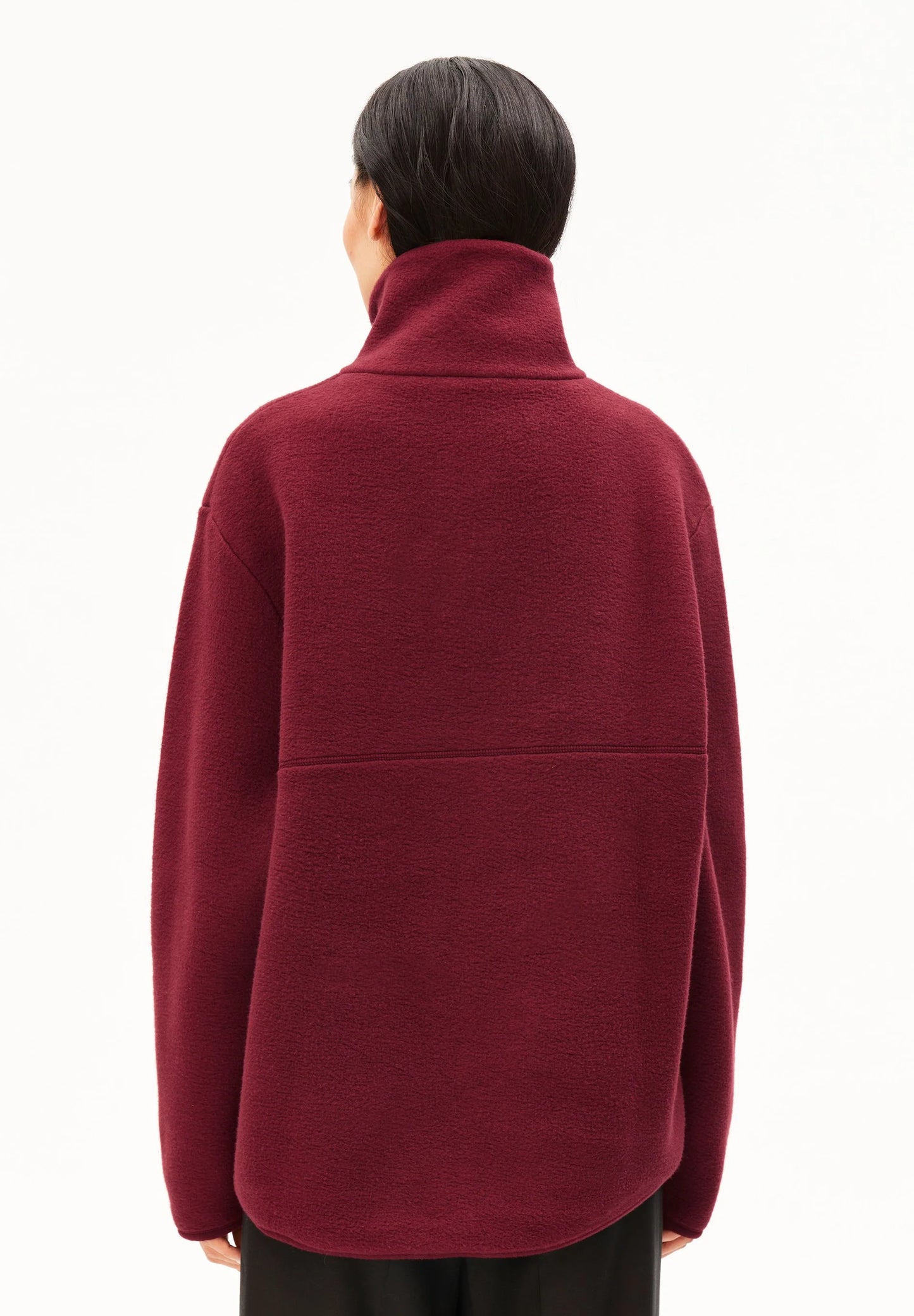 Armedangels Sweater Haarleenaa Baumwoll-Fleece