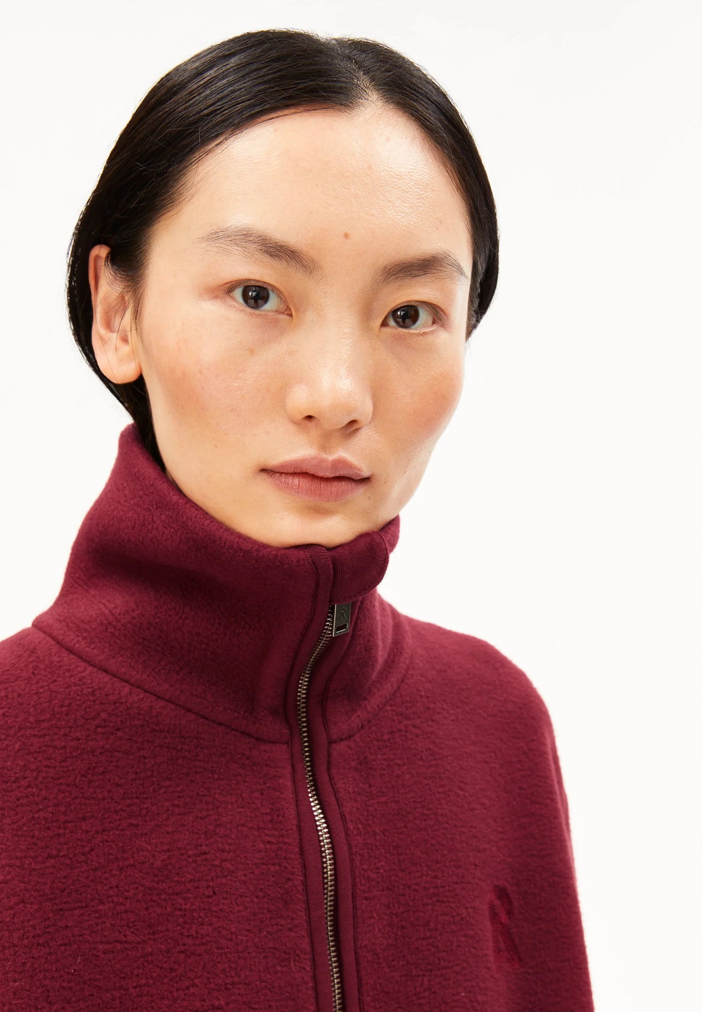 Armedangels Sweater Haarleenaa Baumwoll-Fleece