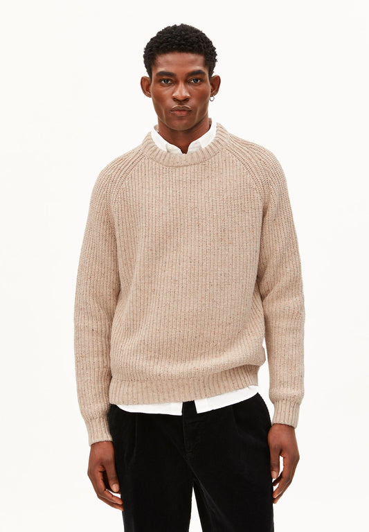 Armedangels Pullover Kiaano Tweed-Strick