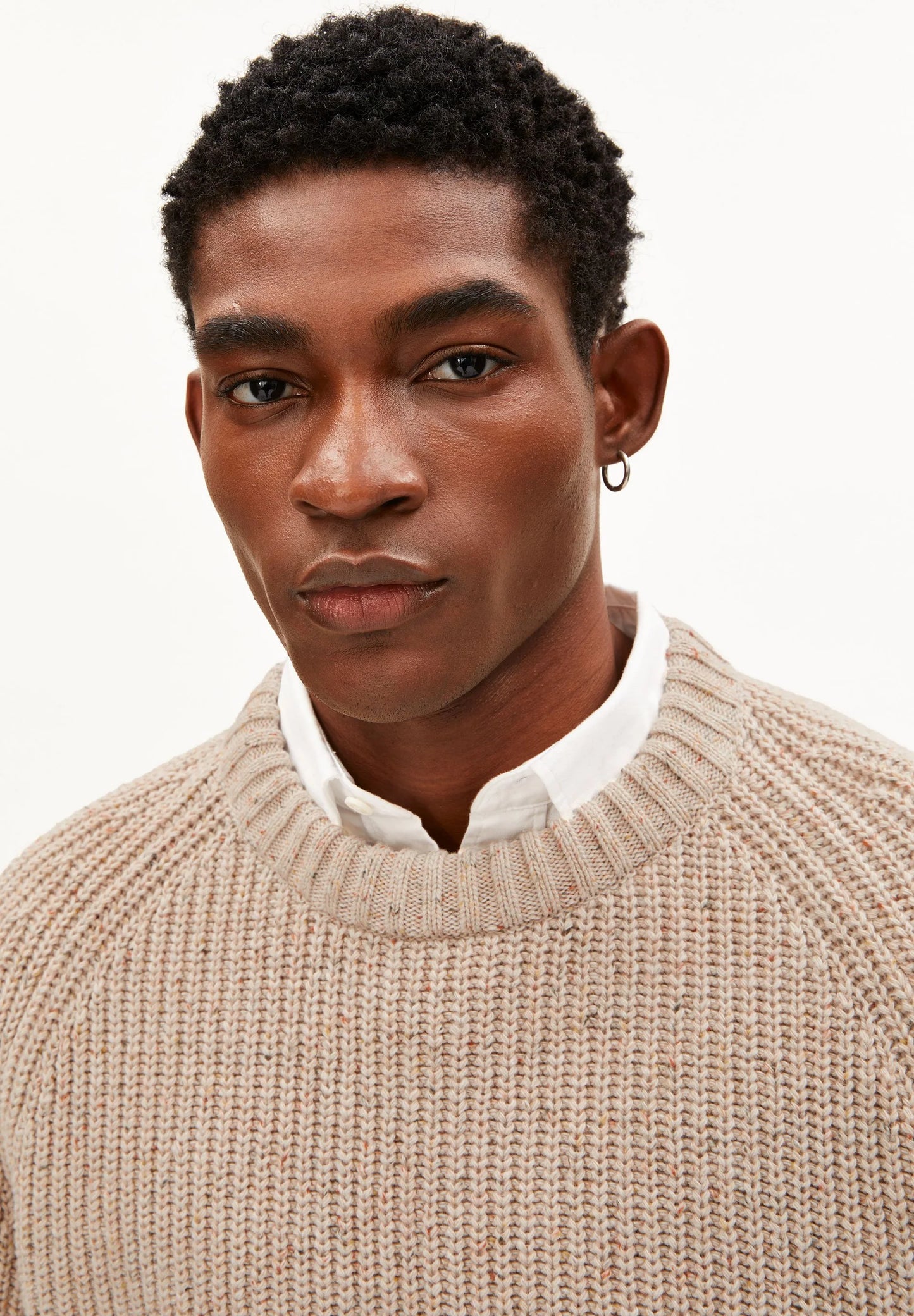Armedangels Pullover Kiaano Tweed-Strick