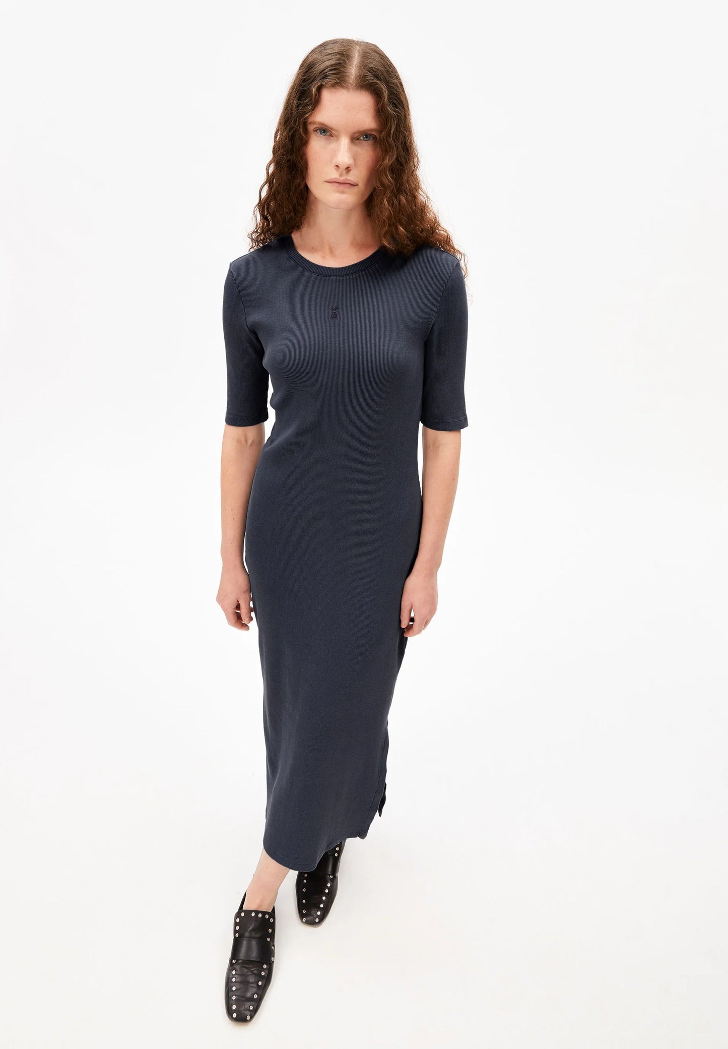 Armedangels Kleid Sehaaraa GMT Dye Bio-Baumwoll-Mix