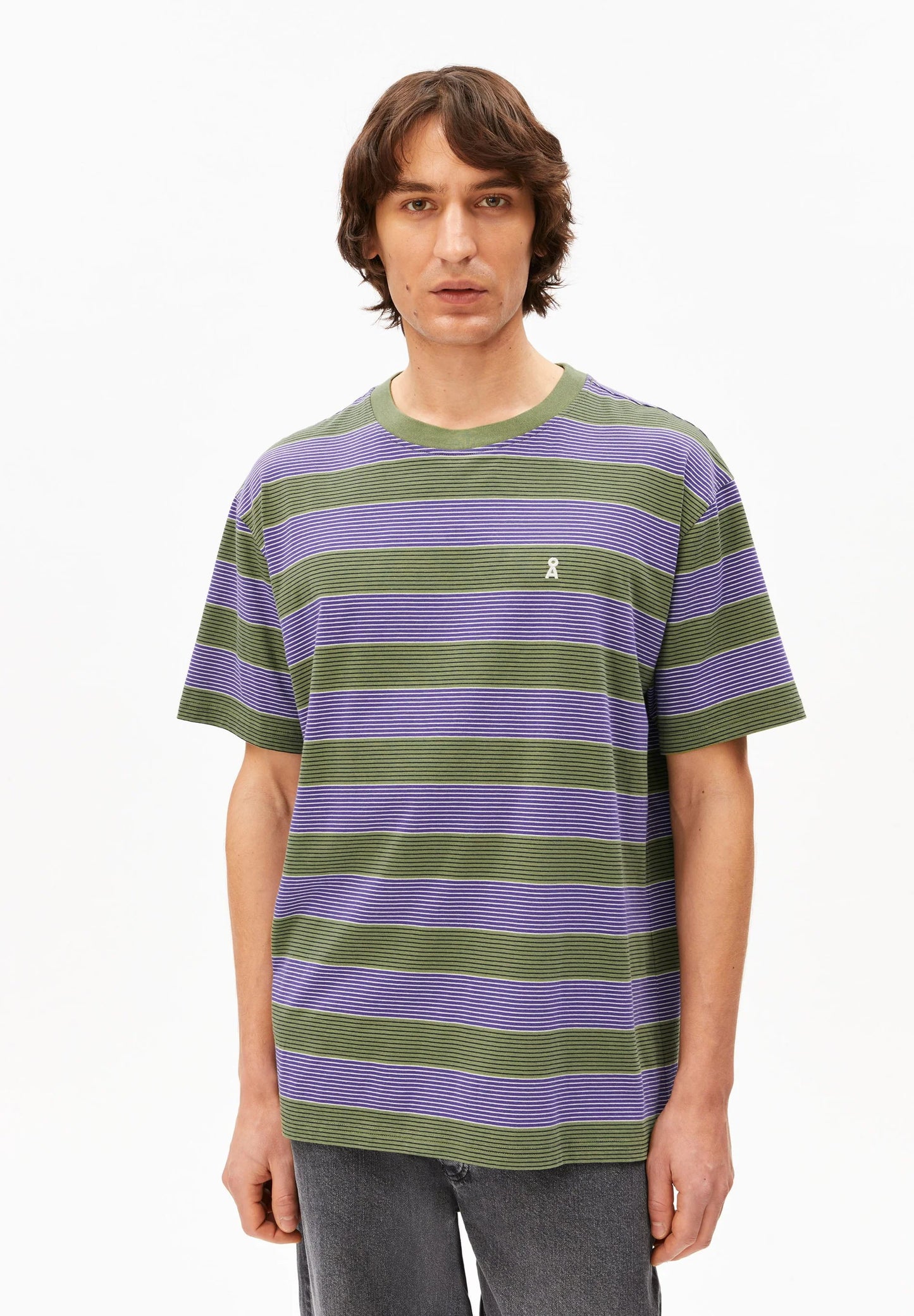 Armedangels Shirt Maarkos Multi Stripes