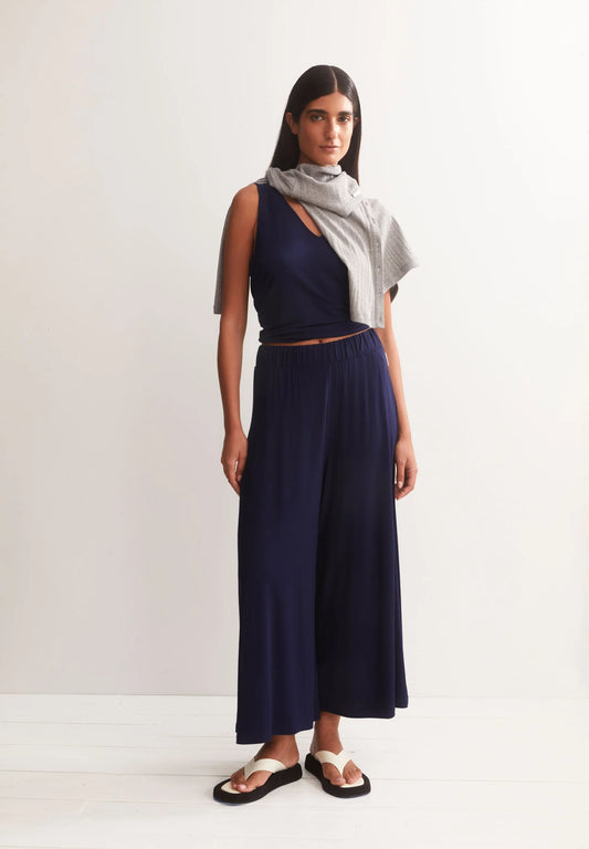 Armedangels Hose Cropped Jersey Viskose Mix