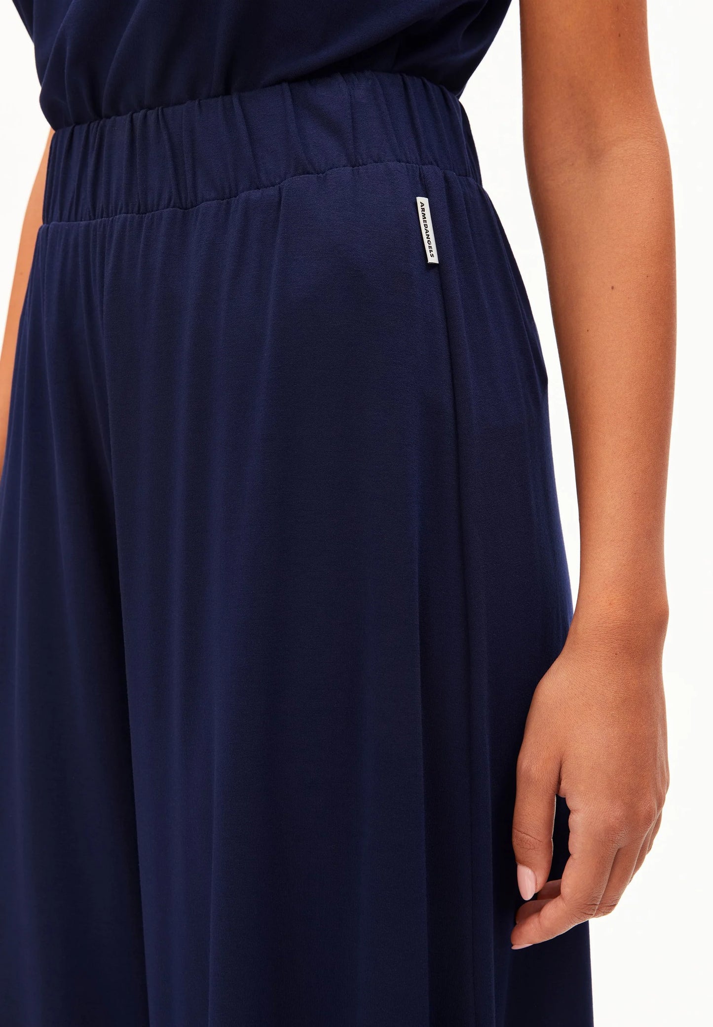 Armedangels Hose Cropped Jersey Viskose Mix