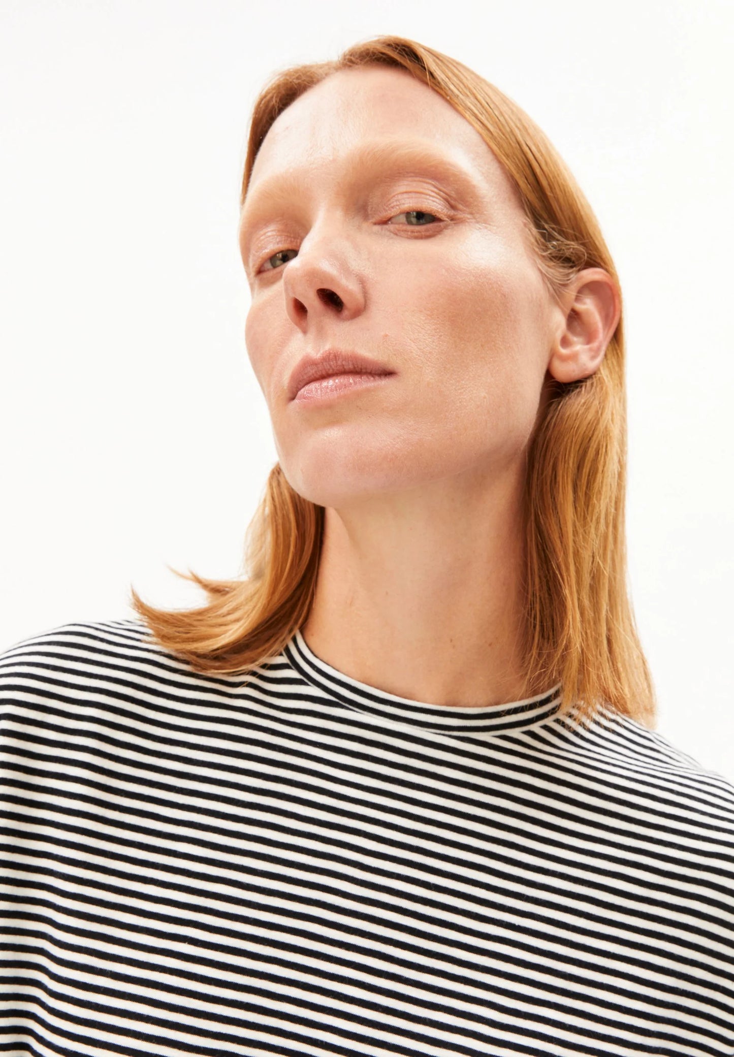 Armedangels Shirt Slub Jersey Stripe