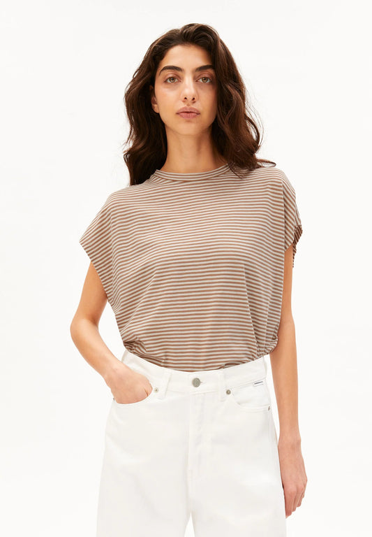 Armedangels Shirt Slub Jersey Stripe