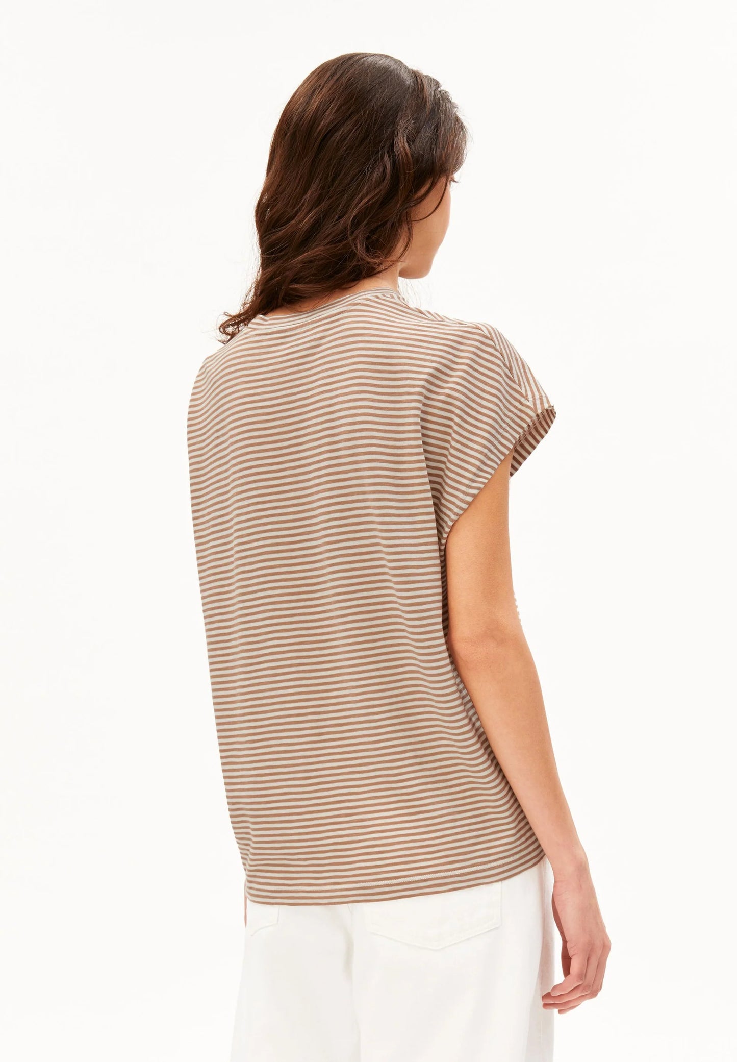 Armedangels Shirt Slub Jersey Stripe