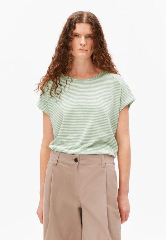 Armedangels Shirt Slub Jersey Stripe