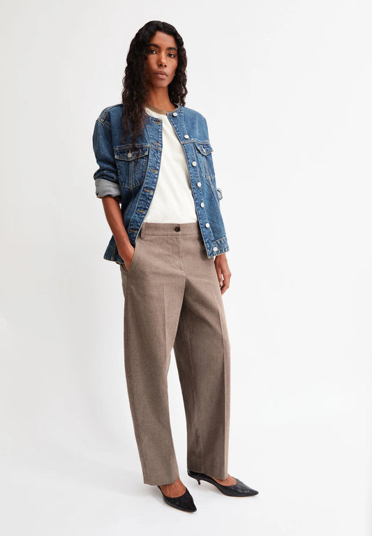 Armedangels Herringbone Barrel Hose Bio-Baumwoll Mix