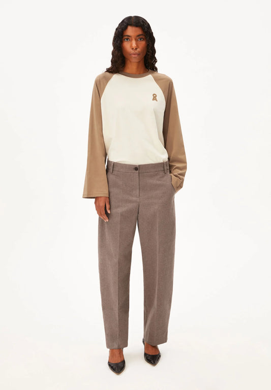 Armedangels Herringbone Barrel Hose Bio-Baumwoll Mix