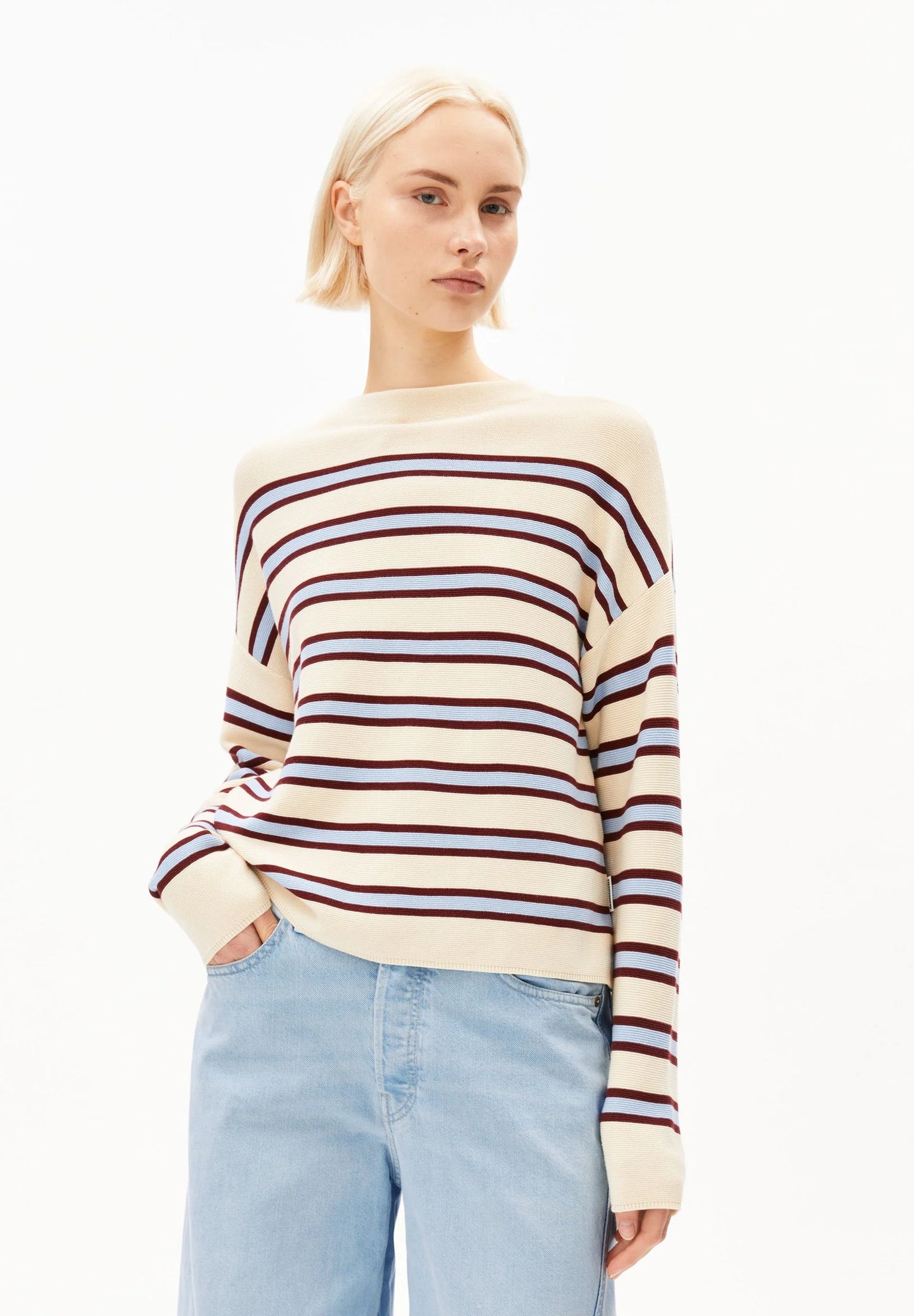 Armedangels Pullover Merinaa Striped