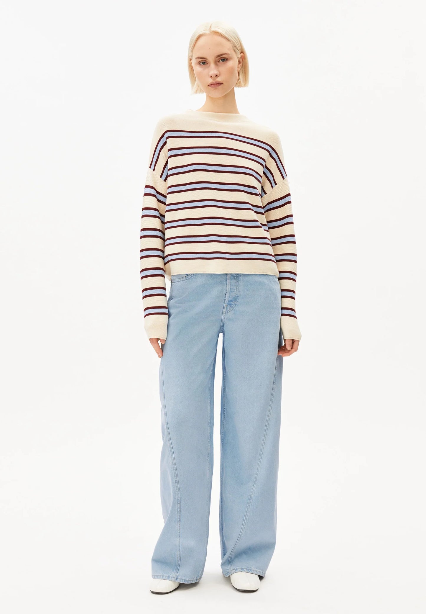 Armedangels Pullover Merinaa Striped
