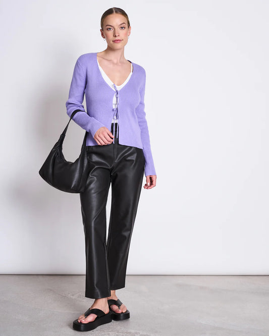 Jan'n June Tie Cardigan Tangy