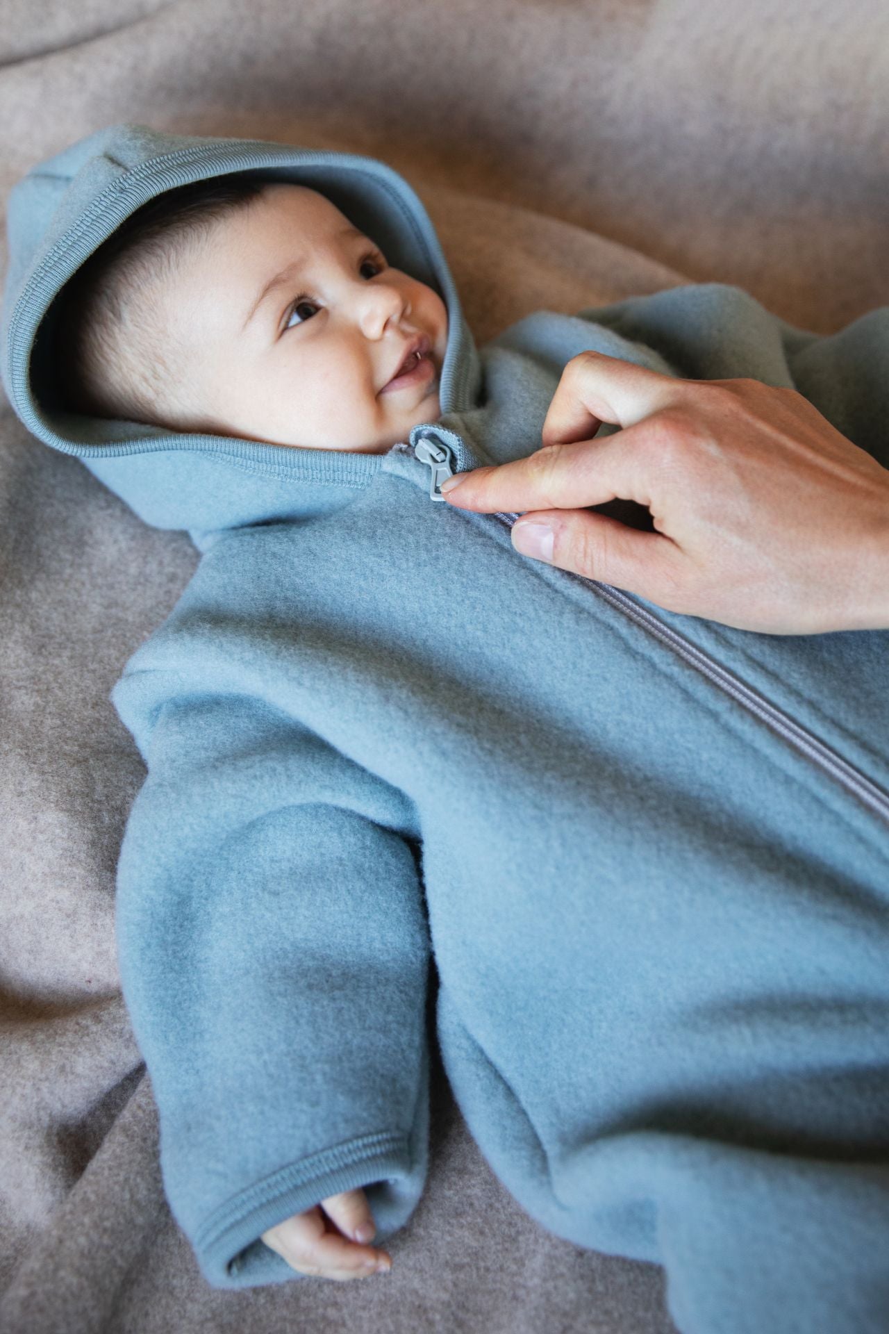 Engel Zip-Overall mit Kapuze