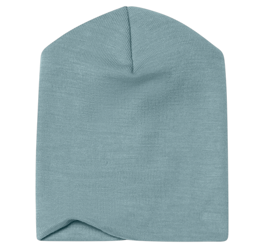 Engel Baby Mütze Wolle-Seide