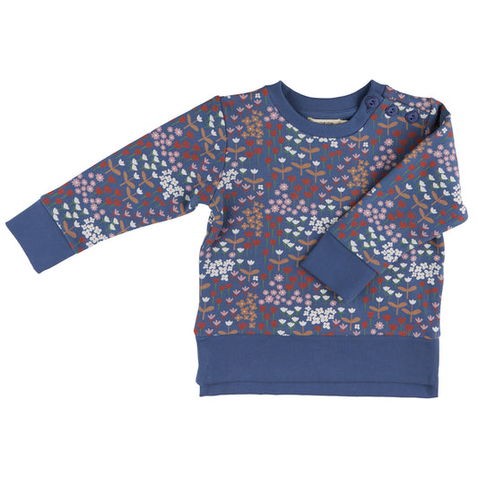 Pigeon Sweatshirt Boxy / Floral