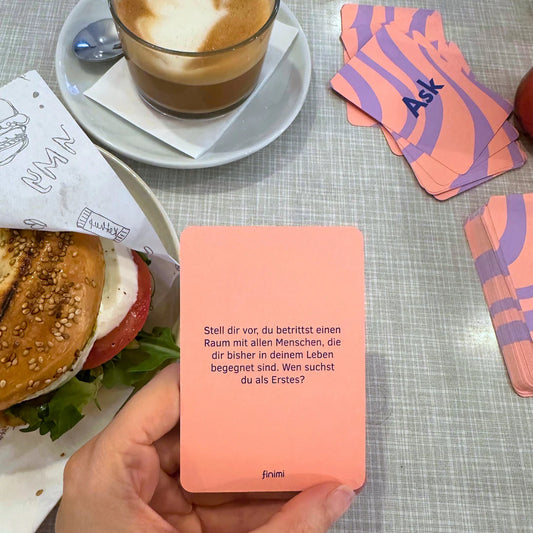 Ask & Task Karten Begegnung mit Herz