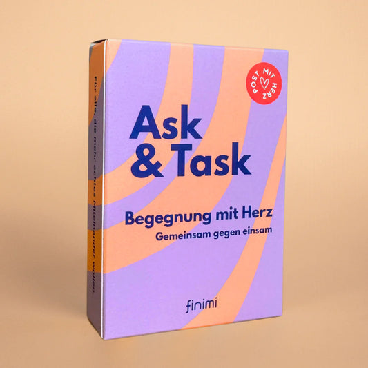 Ask & Task Karten Begegnung mit Herz