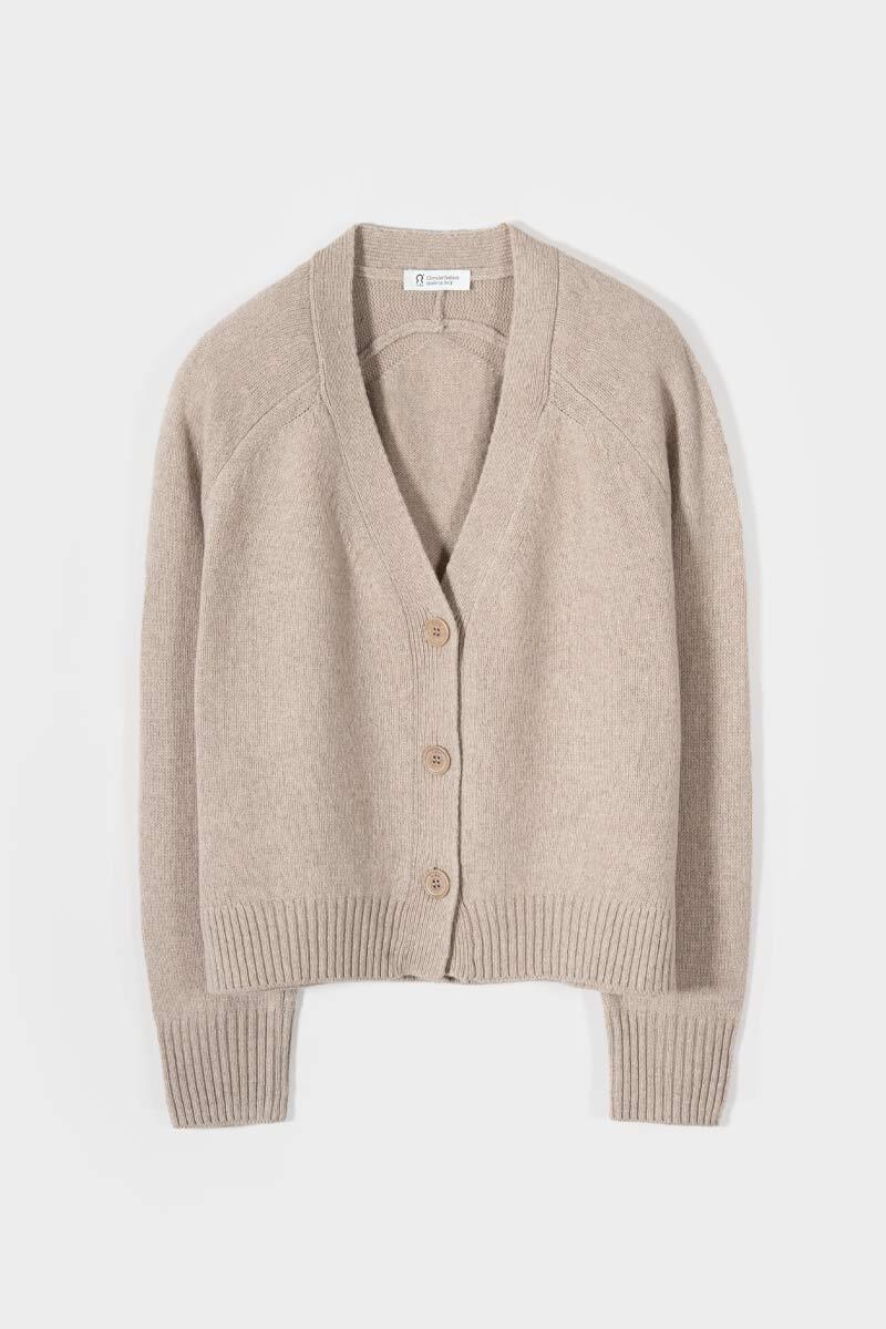 Rifo Cardigan Tosca aus recyceltem Kaschmir