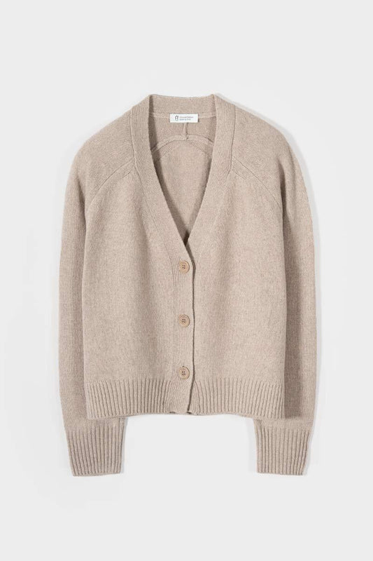 Rifo Cardigan Tosca aus recyceltem Kaschmir