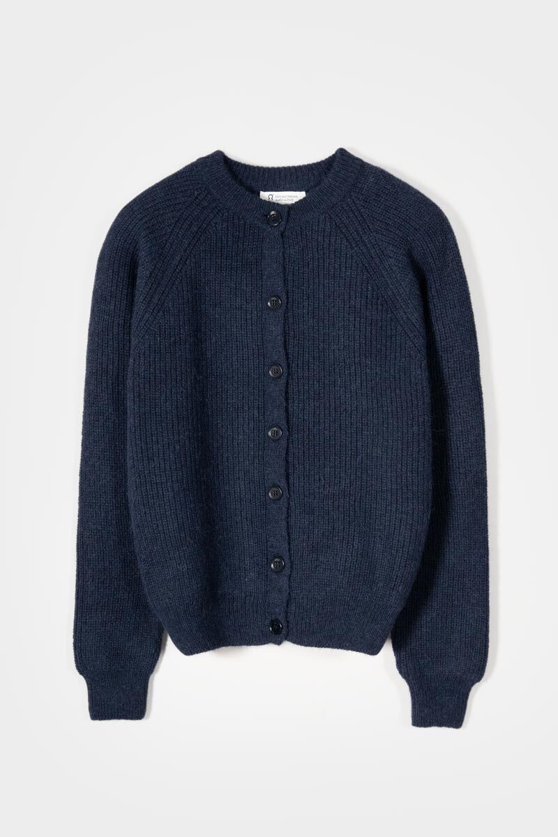 Rifo Cardigan Vittoria aus recycelter Alpaka Wolle