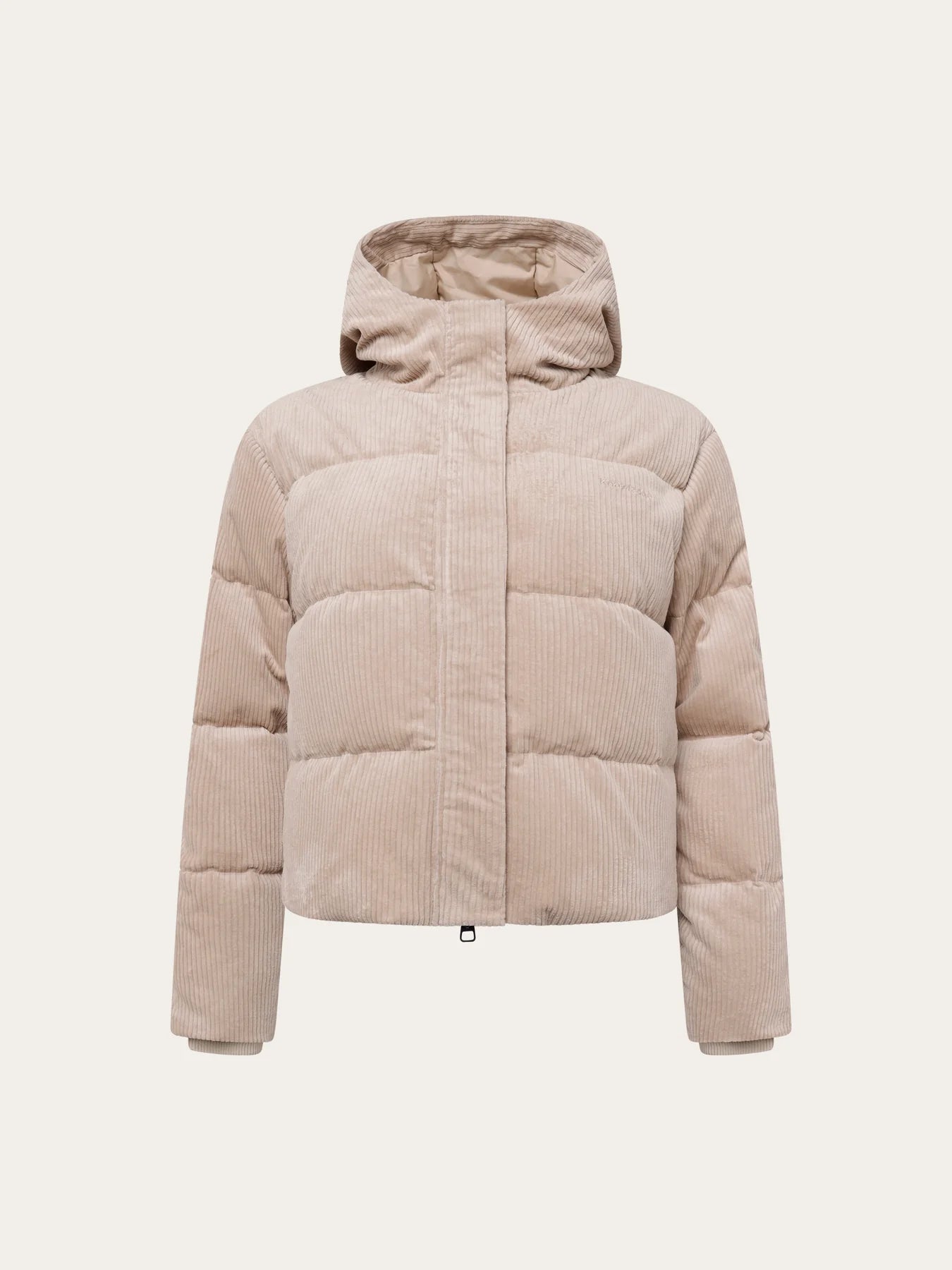 KnowledgeCotton Apparel Jacke Puffer Kord aus Bio-Baumwolle