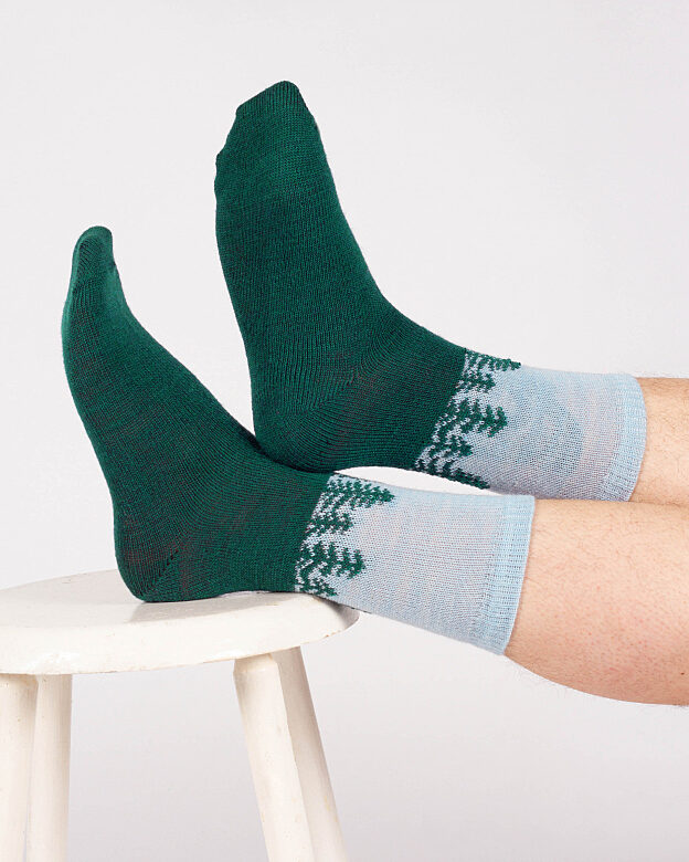 Thought Forest Wool Socks