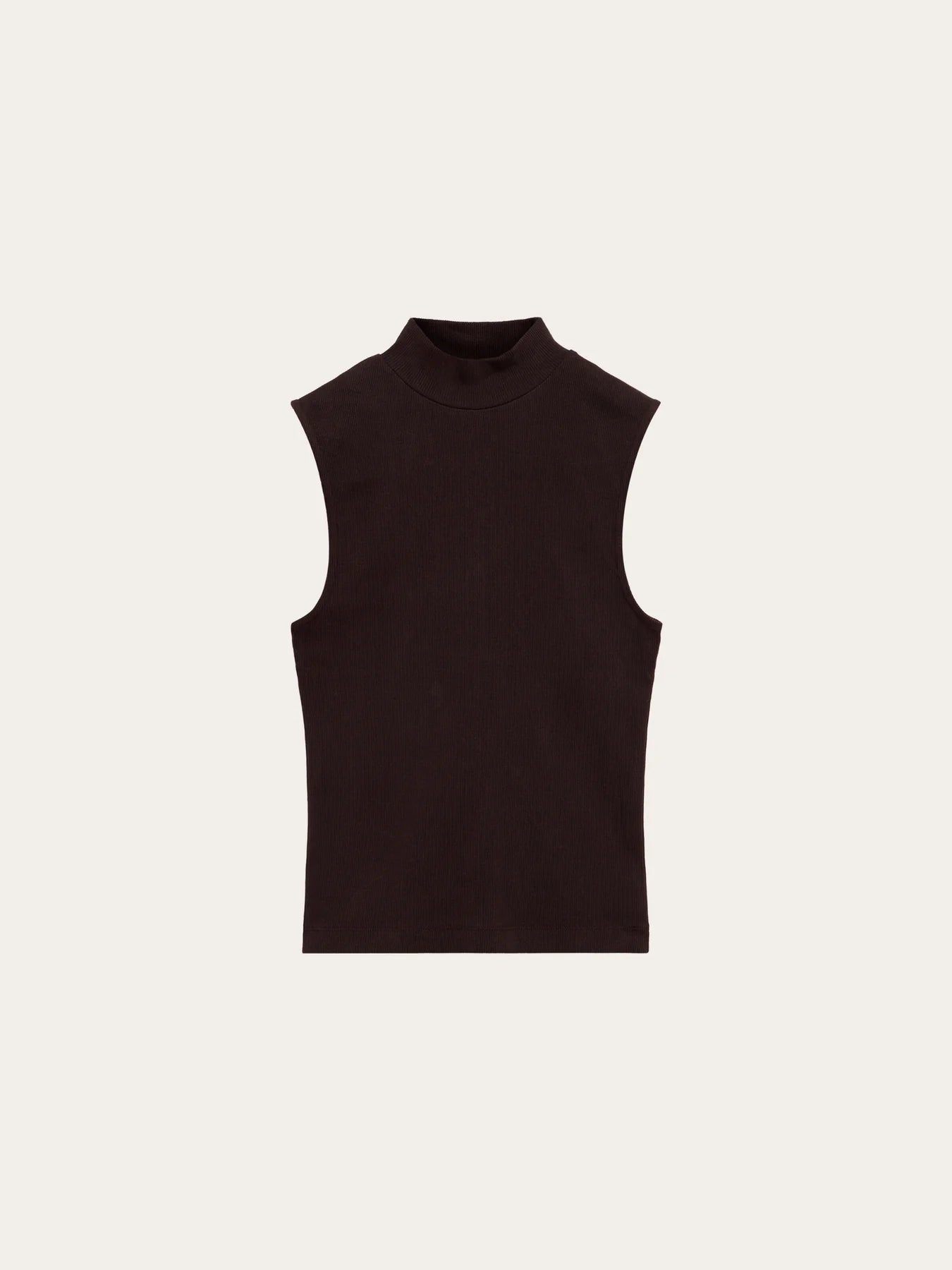 Knowledge Cotton Top Rib mock