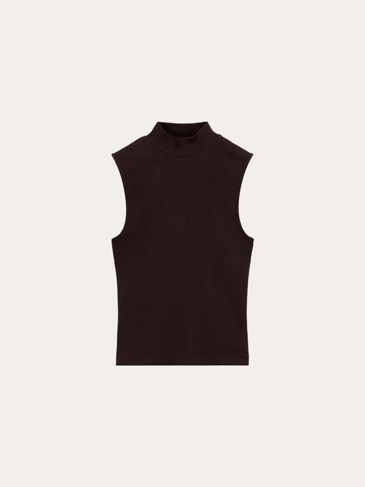 Knowledge Cotton Top Rib mock