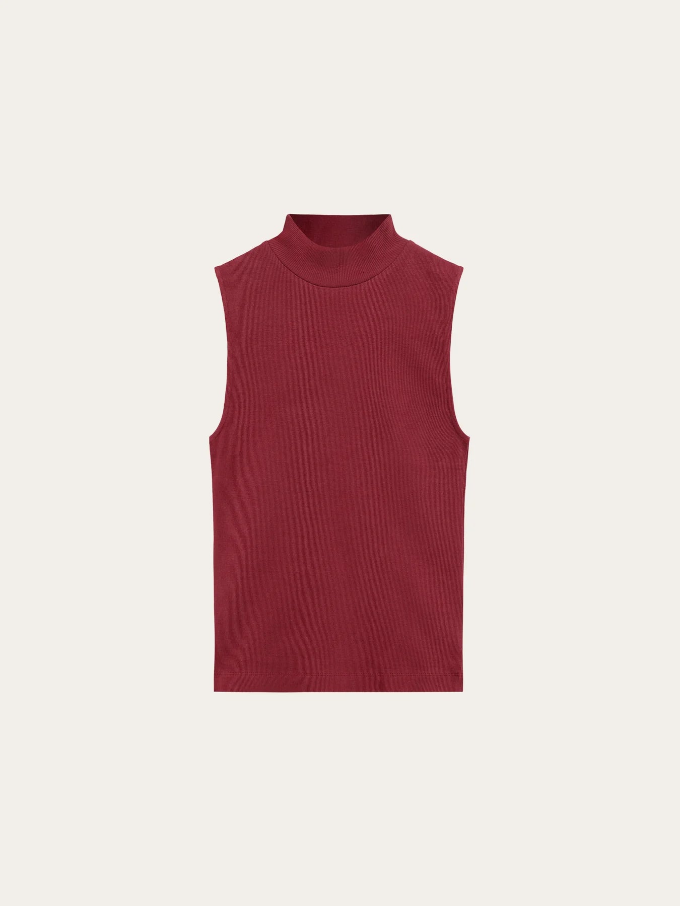 Knowledge Cotton Top Rib mock