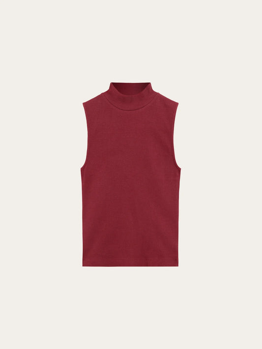 Knowledge Cotton Top Rib mock