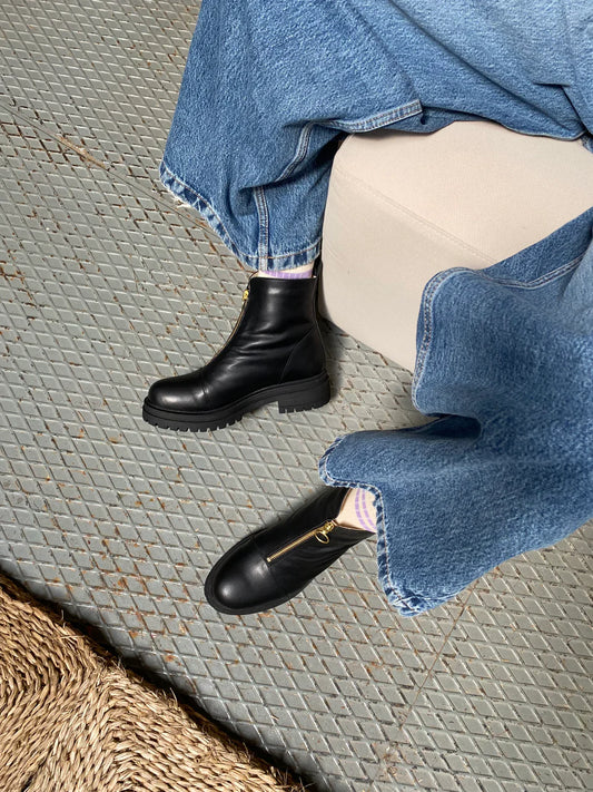 Jutelaune Zip Boots