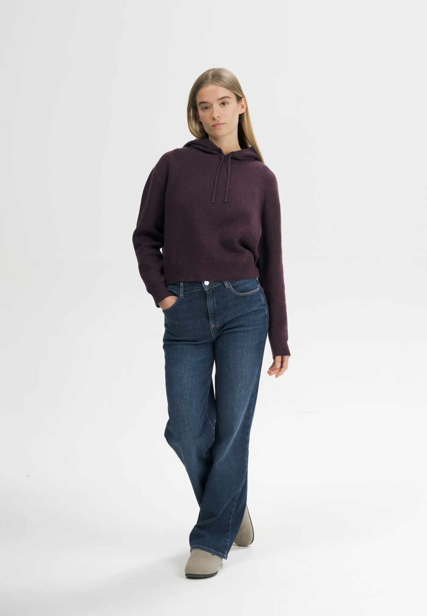 Melawear Pullover Janisha mit Kapuze