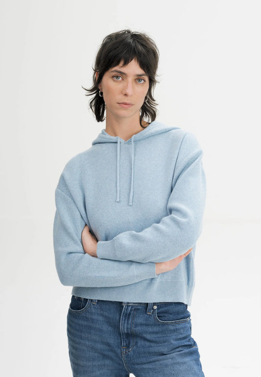 Melawear Pullover Janisha mit Kapuze