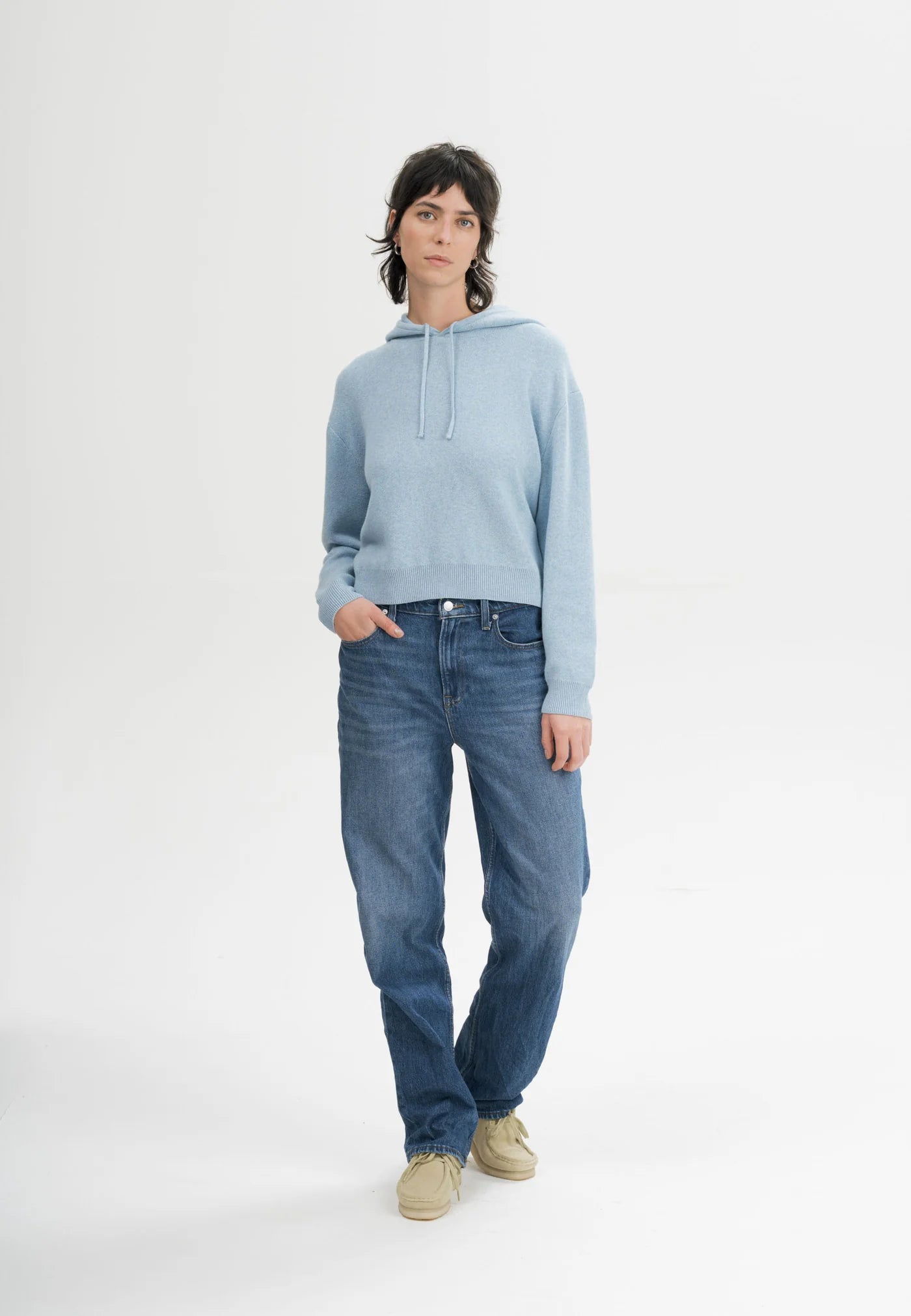 Melawear Pullover Janisha mit Kapuze