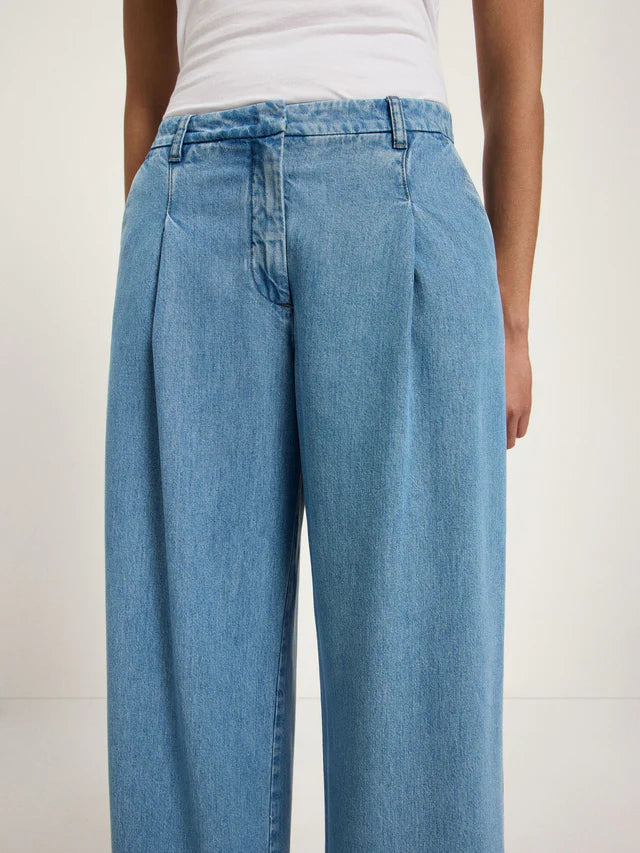 Lanius Jeans mit Bundfalte