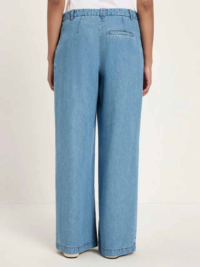 Lanius Jeans mit Bundfalte