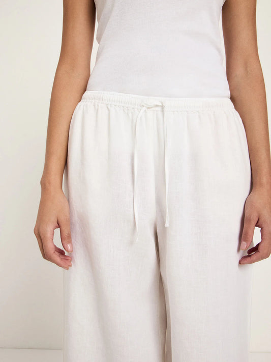 Lanius Hose Leinen mit Tunnelzug