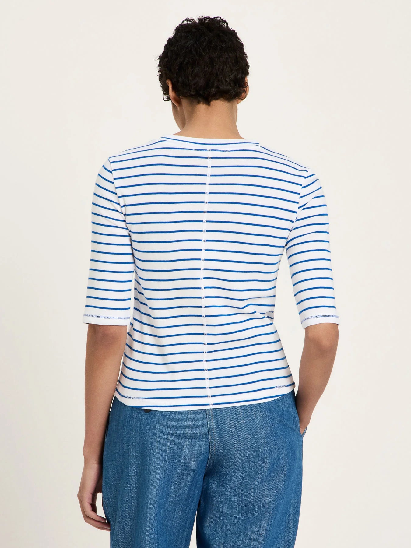 Lanius Halbarmshirt mit Streifen