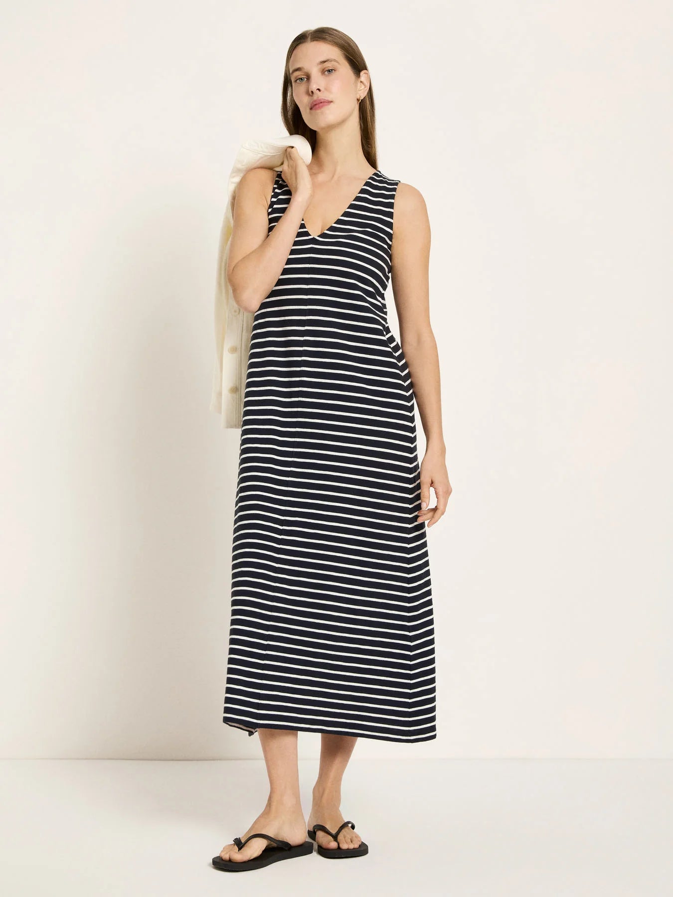 Lanius Maxikleid Streifen