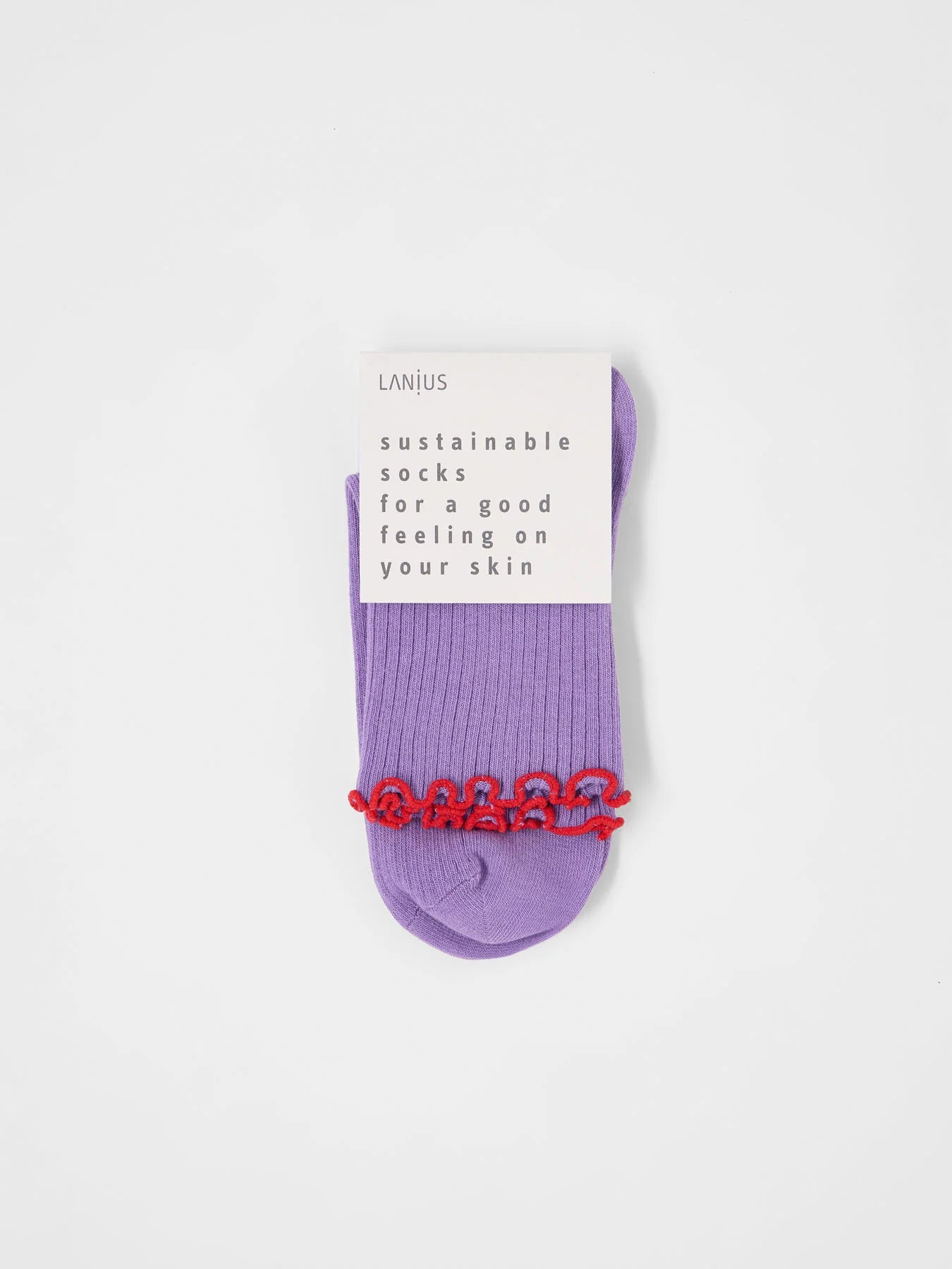 Lanius Socken mit Volant
