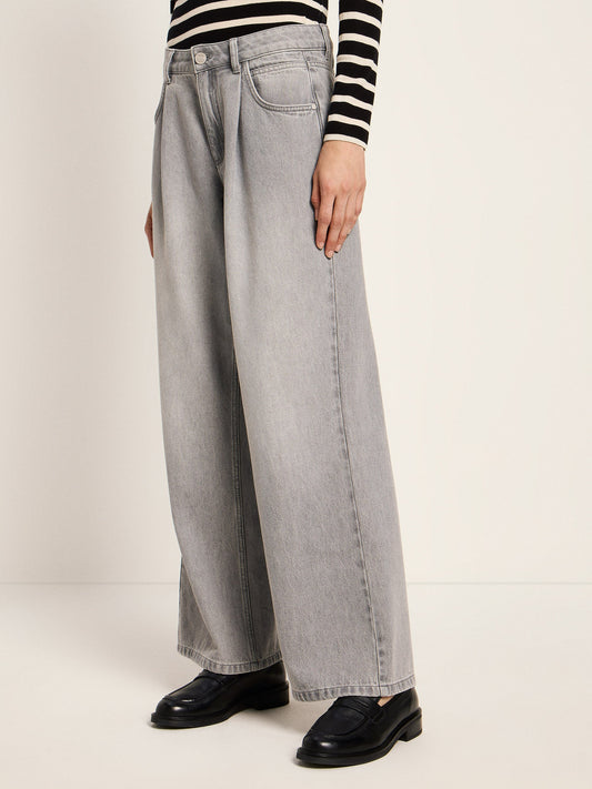 Lanius Marlenejeans mit Bundfalte