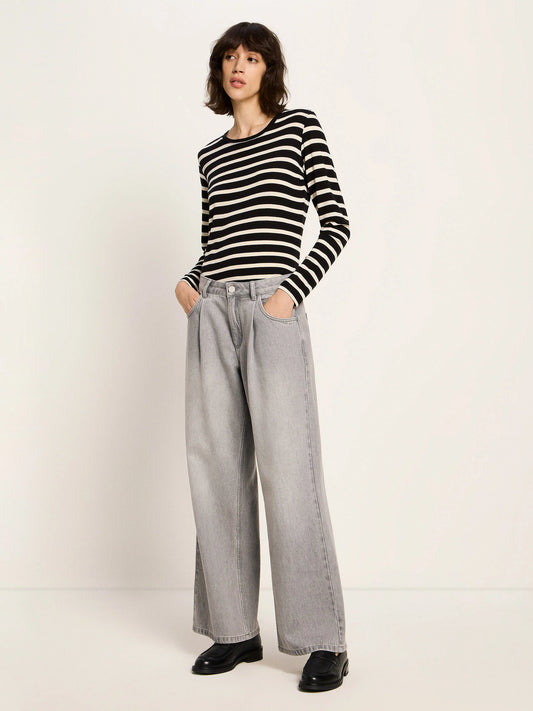 Lanius Marlenejeans mit Bundfalte