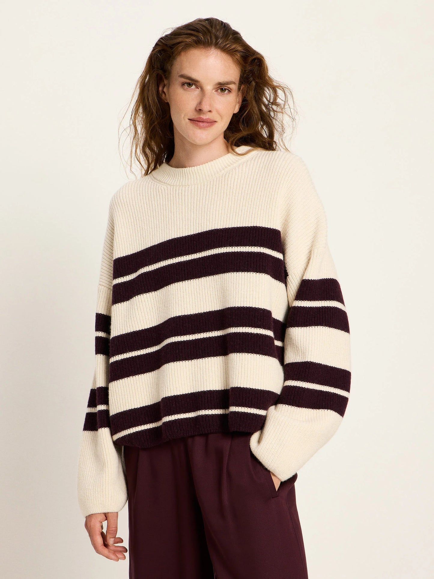 Lanius Streifenpullover (GOTS)