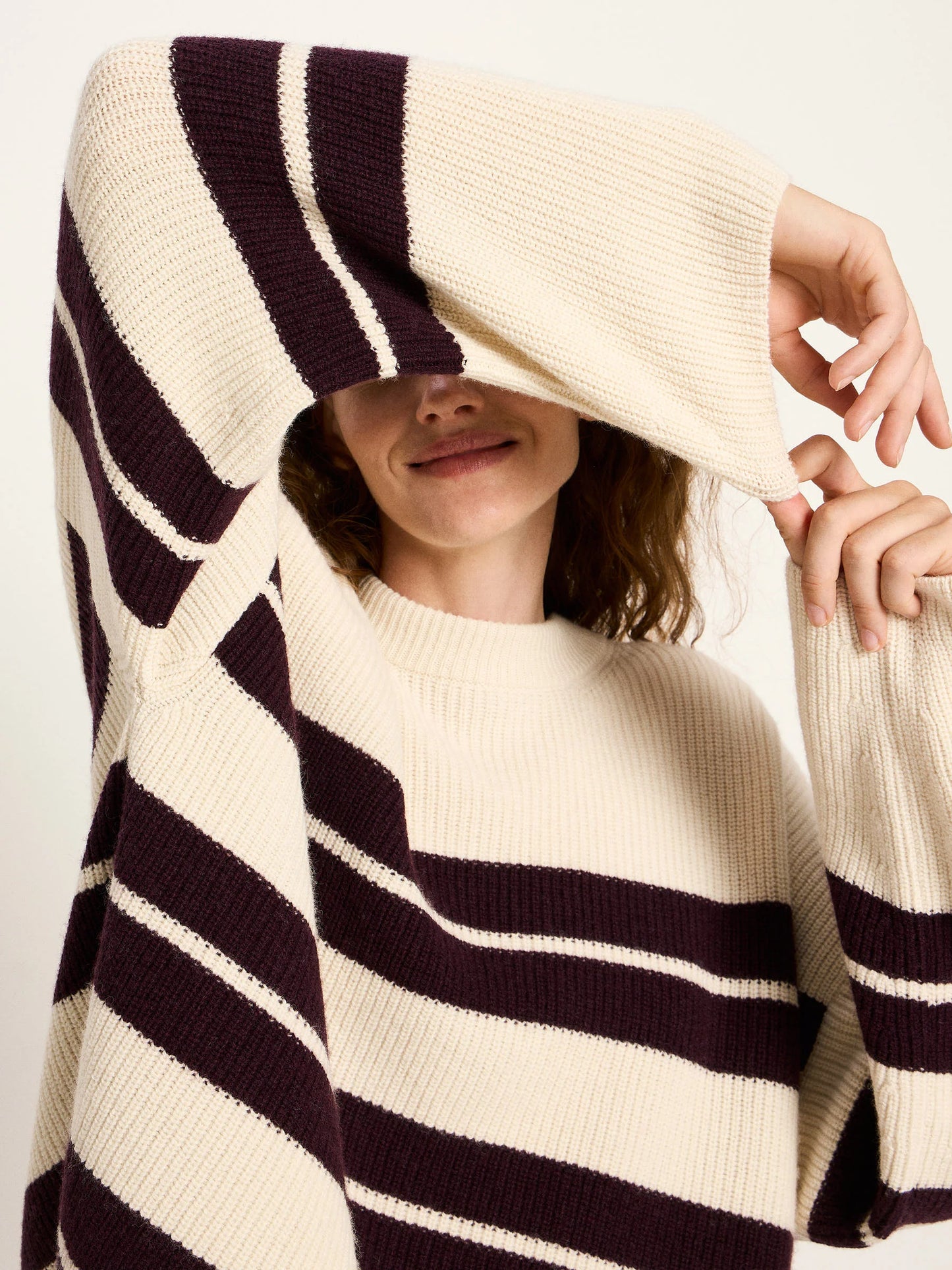 Lanius Streifenpullover (GOTS)