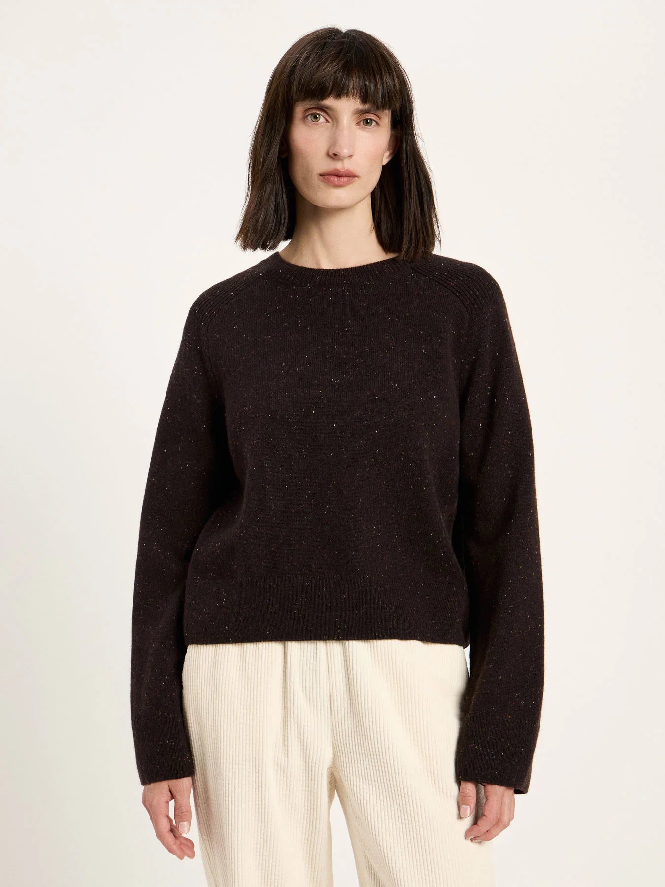 Lanius Cropped Pullover GOTS