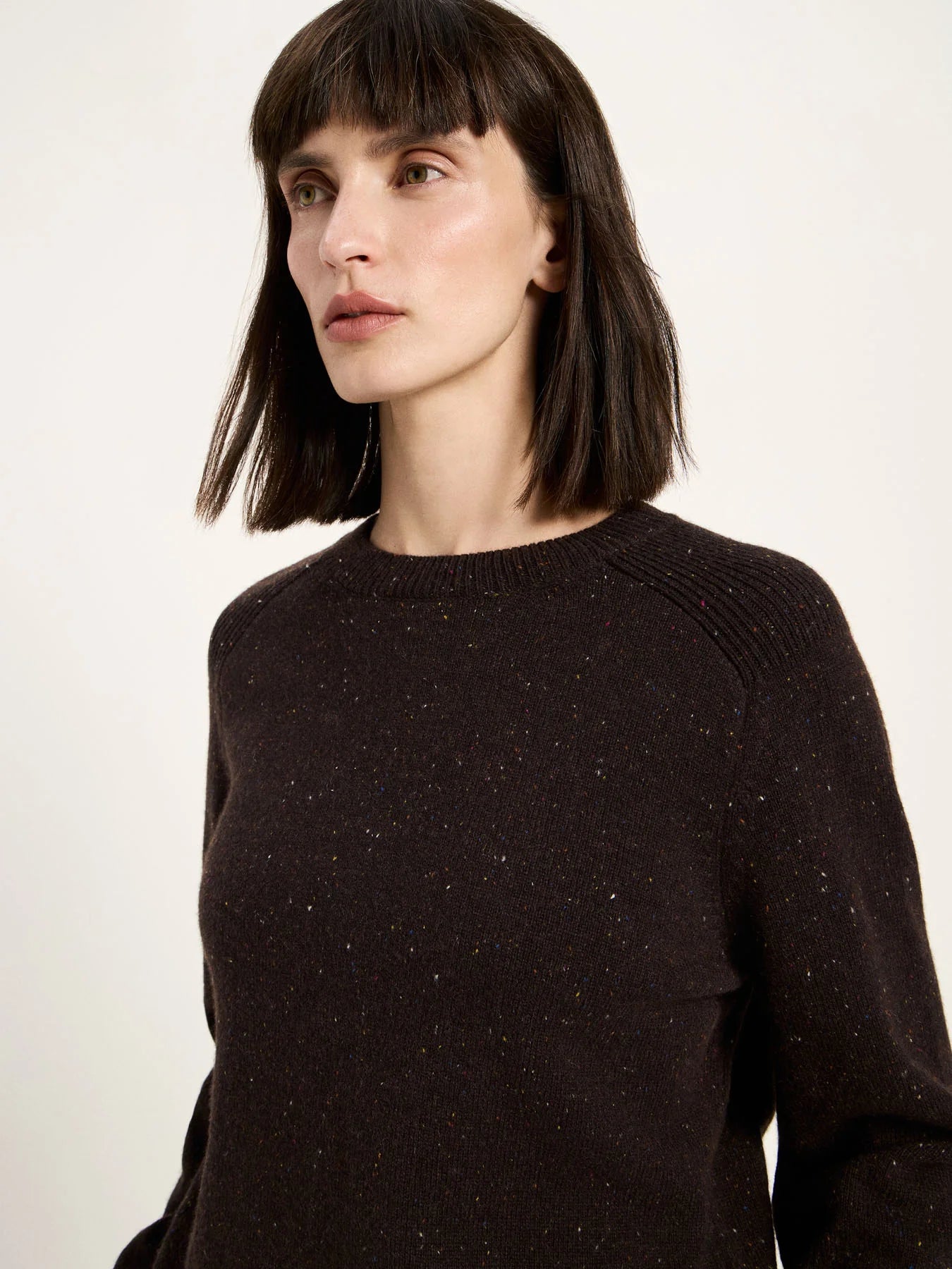 Lanius Cropped Pullover GOTS
