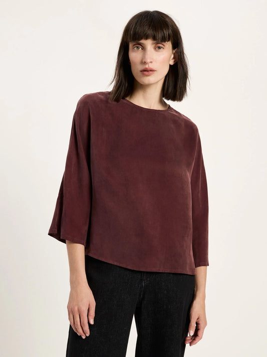 Lanius 3/4 Arm Bluse aus Bemberg™ Cupro